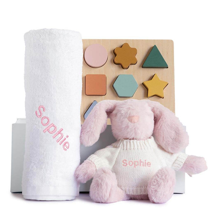 Cuddle Growing Set - Pink (Cotton Towel)