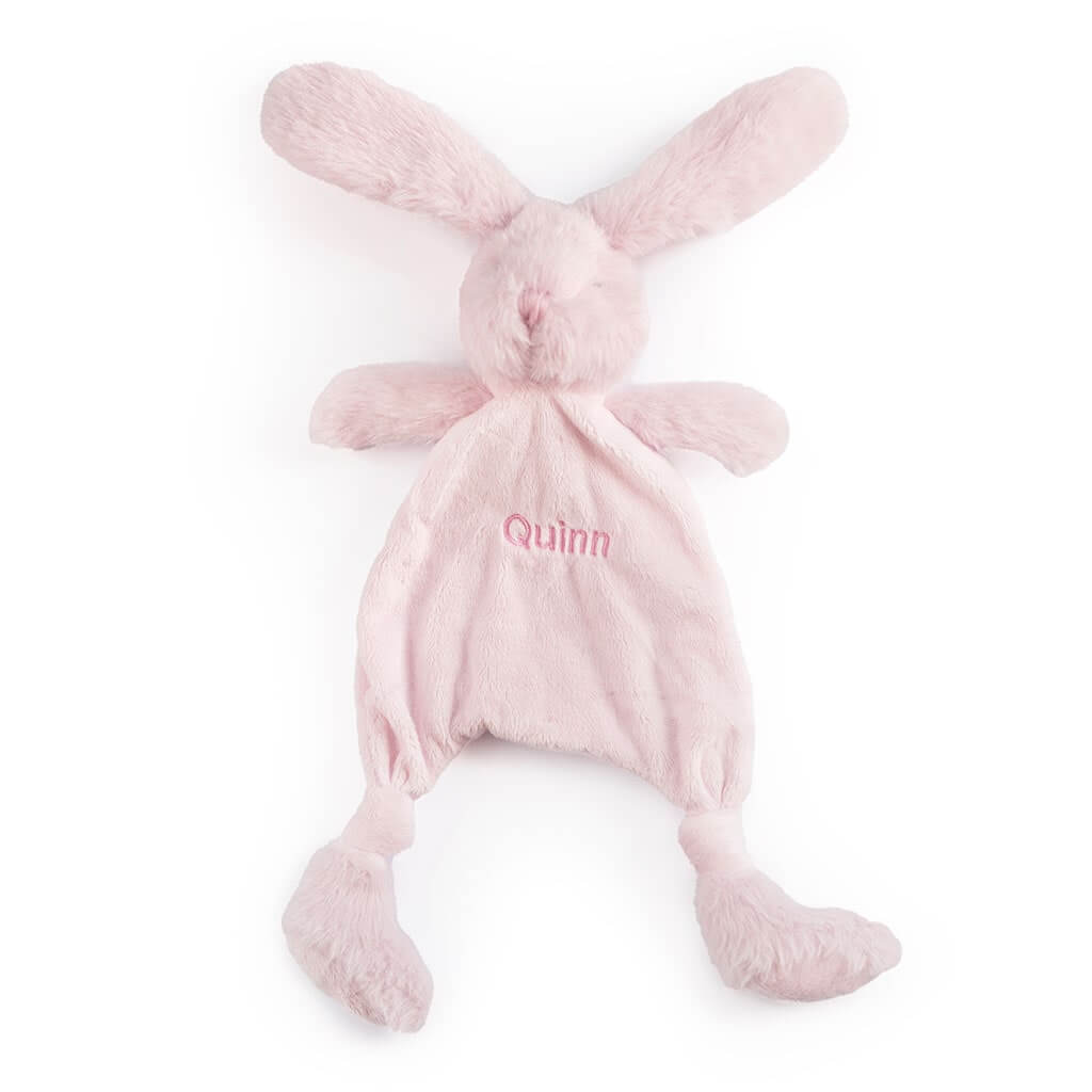 Jiggle and giggle bunny comforter best sale