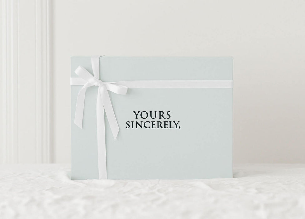 Yours Sincerely Signature Gift Box